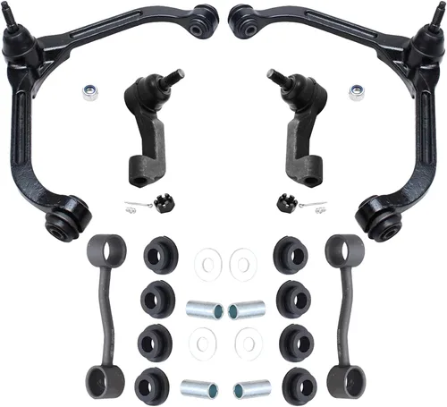 Miniatura 348 de Detroit Axle - Kit de extremo delantero para Chrysler 300 Dodge Charge Challenger 2011-2023, 2 brazos de control inferiores traseros 2 rótulas