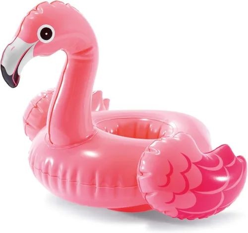 Miniatura 3 de Intex Portavasos inflables de flamenco flotante, paquete de 3