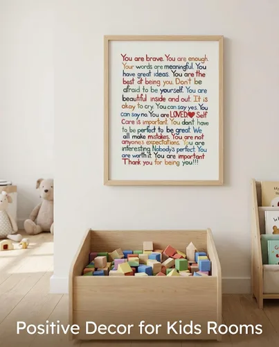Miniatura 8 de AMERICAN LUXURY GIFTS Arte de Pared Inspiradora Valiente 8×10 – Póster Motivacional Sin Marco de Fondo Negro para Hogar, Oficina, Dormitorio y Aula