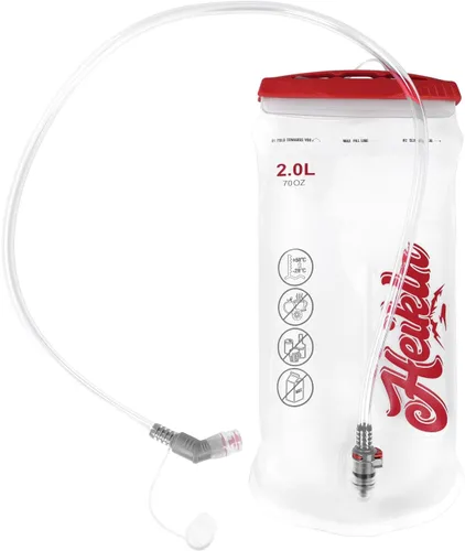 Miniatura 8 de Bolsa de hidratación de 1.5L-2L-3L, depósito de agua a prueba de fugas con funda aislada, bolsa de almacenamiento de agua militar sin BPA, bolsa