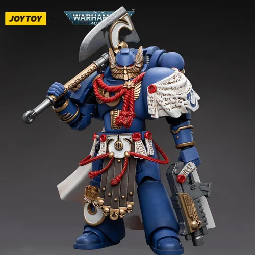 Miniatura 7 de JOYTOY Warhammer 40,000 1/18 Figura de acción Ultramarines Honour Guard 2 Colección Figuras modelo (4.88 pulgadas)