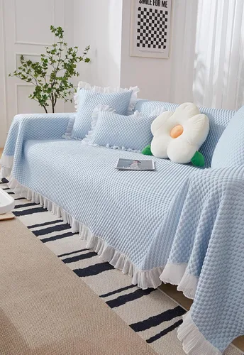 Miniatura 10 de Funda de sofá toalla Cojín Sofá FurnitureProtector protegerá su sofá de manchas, desgaste Es funcional y duradero para la vida diaria para cama, Gris