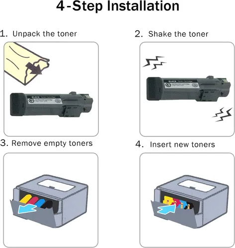 Miniatura 5 de Limeink Cartucho de tóner compatible para Dell H625cdw Toner H825cdw para Dell S2825cdn Cartuchos láser de alto rendimiento H625 H825 s2825 tinta 5