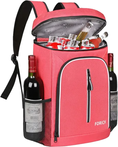 Miniatura 10 de FORICH - Mochila térmica suave, con aislamiento impermeable, a prueba de fugas, mochila portátil de tamaño pequeño para trabajar, almuerzo, viajes