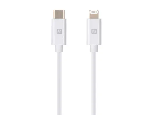 Miniatura 7 de Monoprice Cable de carga Lightning a USB-C, certificado MFi de Apple, 6 pies, color negro, serie Essential