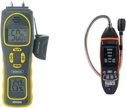 Miniatura 6 de General Tools MMH800 Medidor de Humedad con y sin Pin con Temperatura y Humedad