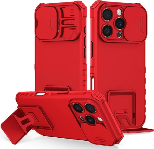 Miniatura 14 de Funda compatible con Xiaomi Redmi Note 12 Pro 4G Dimensional Soporte Ventana Deslizante Teléfono Móvil Funda Protectora a Prueba de Golpes Funda