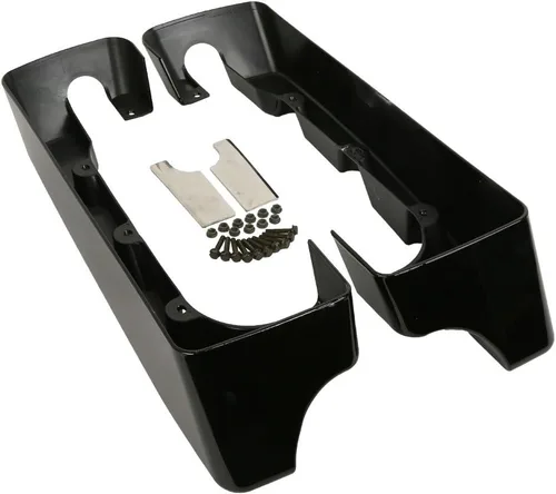 Miniatura 11 de XMT-MOTO Extensión de bolsa de sillín estirada de 4 pulgadas para Harley Davidson 1994-2013, todos los modelos Touring, incluyendo road glide, road