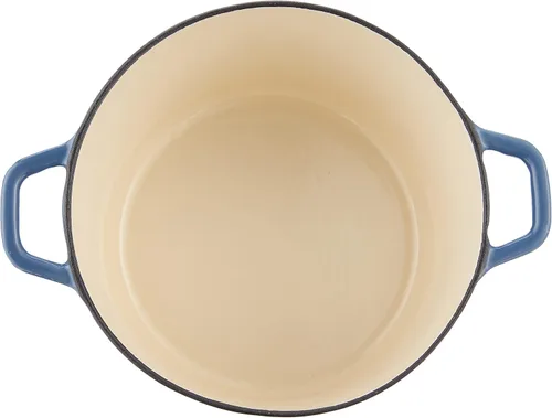 Miniatura 4 de Cuisinart Cazuela de 3 cuartos de galón, cubierta, esmaltada azul provencial