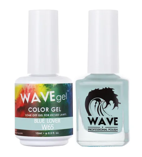 Miniatura 188 de WAVEGEL - Juego dúo de gel y esmalte de uñas a juego - Colección Simplicity - #P109 Blizzard I 0.5 onzas