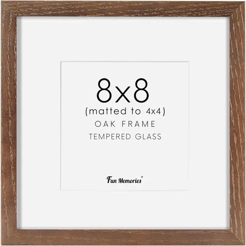 Miniatura 135 de Portarretratos de 16 x 20 pulgadas para pared, marcos de madera de roble macizo de 16 x 20 pulgadas, vidrio templado, marco de fotos de 16 x 20