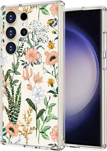 Miniatura 13 de ICEDIO Funda para Samsung Galaxy S23 Plus, delgada, transparente, con diseños de moda, para niñas y mujeres, funda protectora duradera y resistente