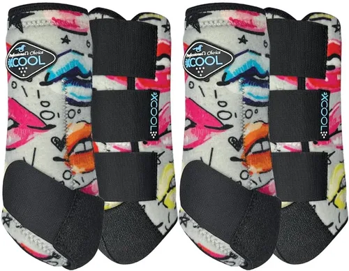 Miniatura 9 de Professional's Choice 2XCOOL - Botas deportivas para caballos medicinales, diseño protector y transpirable para máxima comodidad y durabilidad