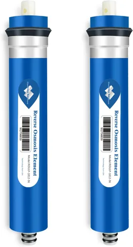 Membrane Solutions Membrana de ósmosis inversa de 36 GPD, reemplazo de membrana RO de 11.75 pulgadas x 1.75 pulgadas para sistema purificador de