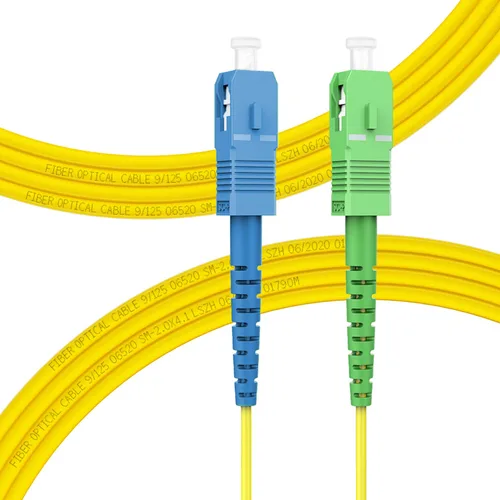 Miniatura 11 de Cable de Internet de fibra óptica LC/UPC a SC/APC, fibra de modo único OS2 0.5M/1.6 pies, Simplex, Opción de longitud: 1.6 ft-32.8 ft 9/125um