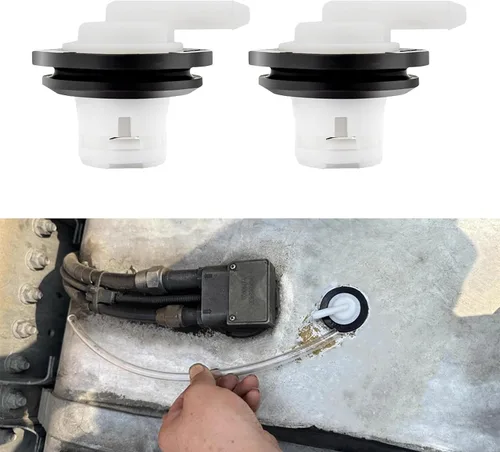 2 piezas Válvula de ventilación del tanque de combustible, Válvula de ventilación del tanque de combustible con kit de sello de ojal, 5360058