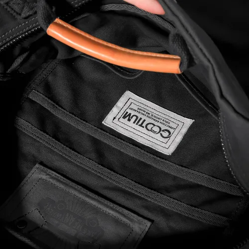 Miniatura 4 de Mochila de lona Gootium para mujeres, estilo vintage con cierre de cremallera, mochila casual para hombres, de tela, para viajes al aire libre