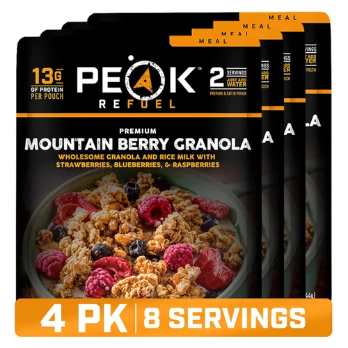Miniatura 18 de Peak Refuel Comida seca congelada para mochileros y camping Sabor increíble Alta proteína Preparación rápida Peso ligero