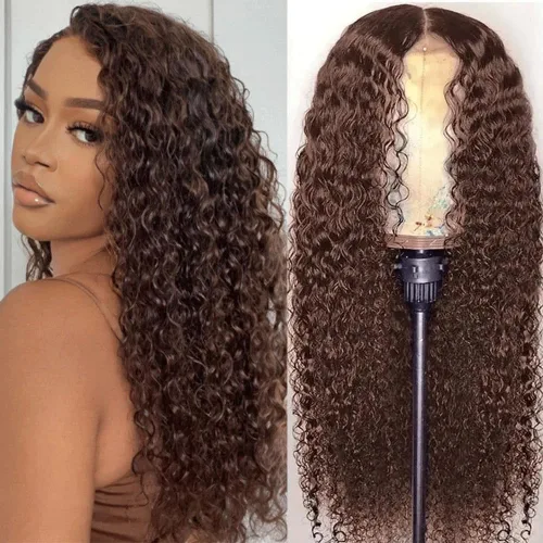 Pelucas de cabello humano ondulado con encaje frontal transparente HD de 13 x 6 pulgadas, densidad 200, pelucas de ondas profundas para mujer,