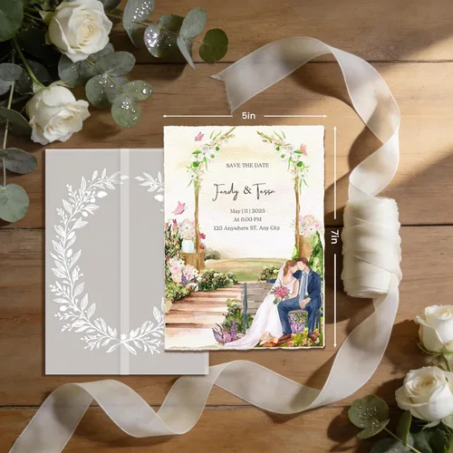 Miniatura 5 de Deckled Edge - Papel de 5 x 7 pulgadas, 50 hojas de papel de acuarela hecho a mano, papel texturizado natural de 300 GSM, papel de algodón rugoso