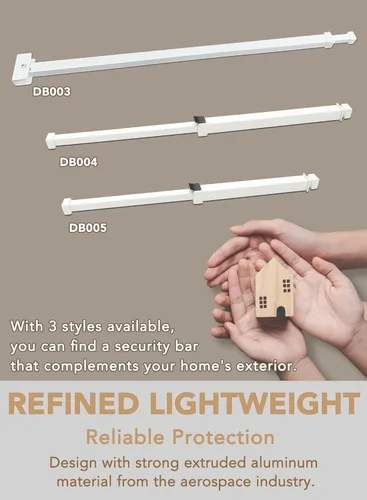 Miniatura 9 de Greatim GT-DB005 - Cerradura de ventana de seguridad para el hogar, cerradura de ventana de emergencia, a prueba de niños, sistema de bloqueo