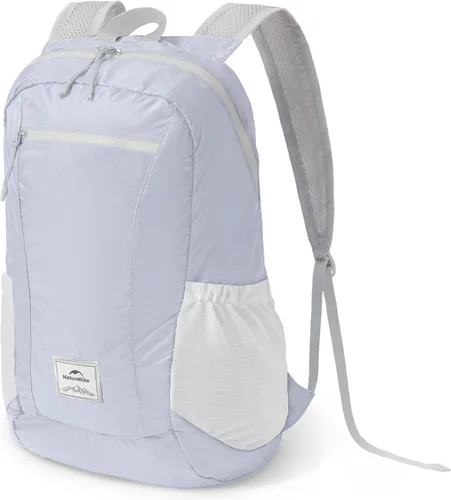 Miniatura 10 de Naturehike Mochila de senderismo ligera de 18 litros, mochila plegable impermeable para acampar, ultraligera para viajes, avión, adultos Verde Pino