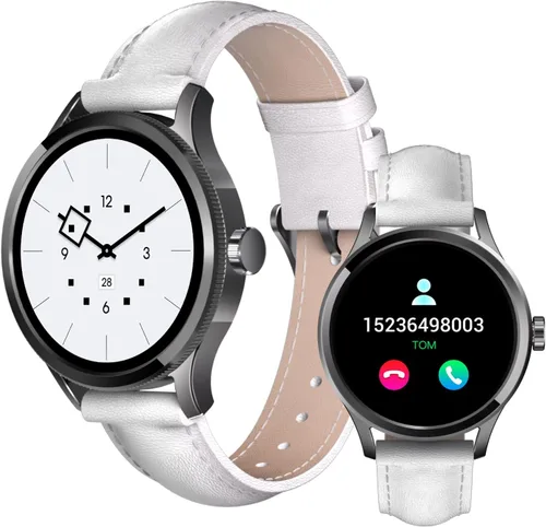 Relojes inteligentes para mujer, rastreador de fitness HD de 1.27 pulgadas (respuesta/hacer llamadas), más de 120 modos deportivos con monitor de