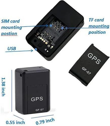 Miniatura 5 de Rastreador GPS para vehículos, mini dispositivo de seguimiento de automóviles en tiempo real para vehículos portátiles, ubicación de cobertura