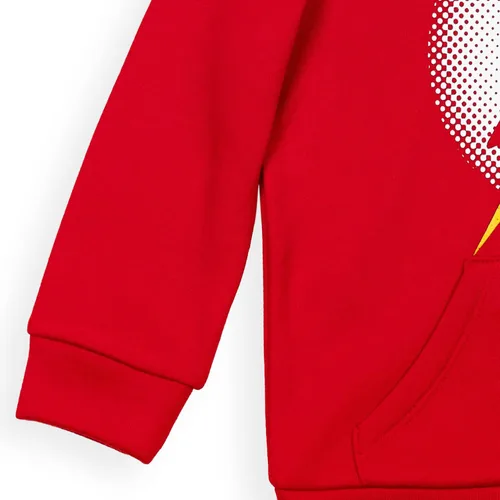 Miniatura 5 de DC Comics Justice League Superman Batman The Flash - Sudadera con capucha de forro polar para niños pequeños a grandes