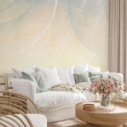 Miniatura 32 de artgeist Mural de pared de plumas de 98 x 69 pulgadas, tamaño XXL, no tejido, de forro polar, para decoración de pared, impresión fotográfica, #10