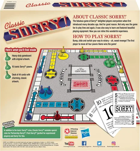 Miniatura 3 de Juego de mesa Sorry; edición clásica