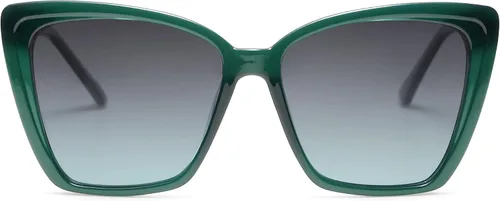 Miniatura 25 de SOJOS Gafas de sol polarizadas de moda para mujer, retro, de gran tamaño, cuadrado, ojo de gato, gafas de sol con protección UV SJ2206