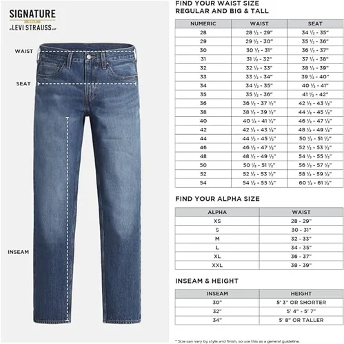 Miniatura 4 de Signature by Levi Strauss & Co - Jeans rectos para hombre