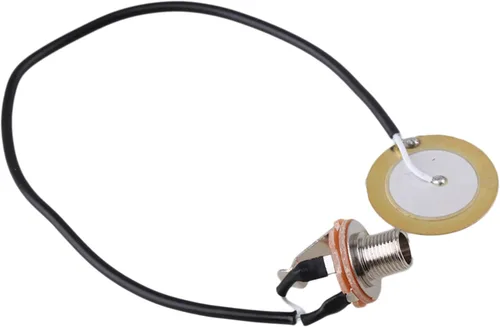 Lovermusic Piezas de repuesto piezoeléctricas del contacto del micrófono de la recogida del transductor piezoeléctrico del diámetro del zócalo