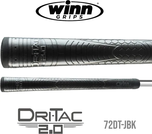 Miniatura 2 de Winn Golf Grips Dri-Tac 2.0 +1/8" - All Weather Non Slip Soft Cushioned Comfort, Shock Absorption & Durable Dry Polymer – Golf Club Handle