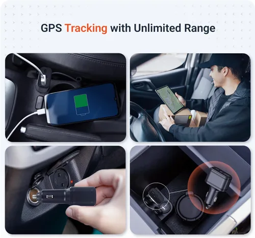 Miniatura 4 de PAJ GPS Rastreador GPS USB 4G - Mini rastreador de vehículos para automóviles y camiones - Conexión directa de 12 V a través del puerto