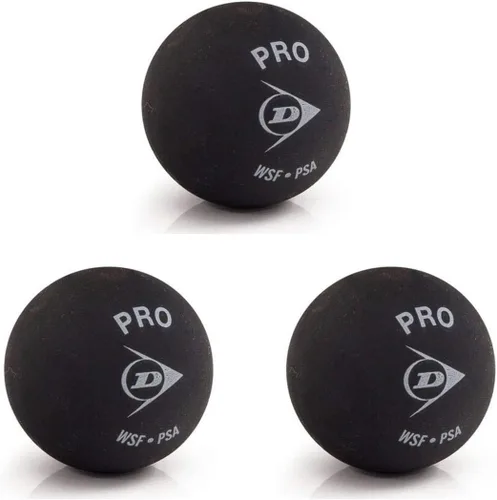 Miniatura 3 de Dunlop Sports Pro XX Squash Ball - 3-Ball Tube