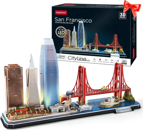 Miniatura 15 de Rompecabezas 3D para niños de 8 a 10 años, manualidades para niños de 8 a 12 años, horizonte de la ciudad de Nueva York, manualidades