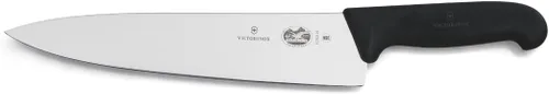 Victorinox 5.2003.25 10 Inch Fibrox Pro Chef's Knife, Black, 10"