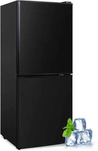 Miniatura 11 de Cucina Magica - Mini refrigerador con congelador, 3.2 pies cúbicos, pequeño refrigerador, 7 termostatos ajustables, ahorro de energía, bajo nivel