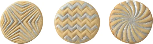 Miniatura 3 de Nordic Ware – Sellos de galletas fundidos geométricos