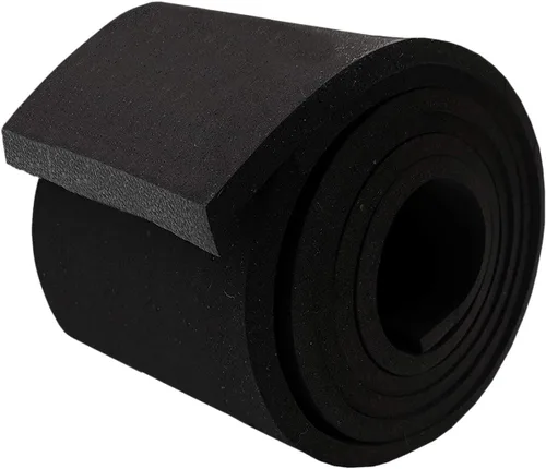 Miniatura 12 de Dualplex - Rollo de tira de espuma de neopreno, 3 pulgadas de ancho x 10 pies de largo x 1/16 pulgadas de grosor, burlete de alta densidad, tiras