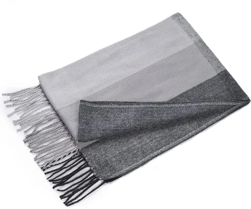Miniatura 47 de Alpine Swiss Bufanda a cuadros para hombre, ultra suave, chal de invierno, cálido, ligero, para clima frío