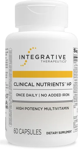 Integrative Therapeutics Clinical Nutrients HP - Multivitamínico con vitamina C, zinc, biotina, vitamina B12 - Suplemento antioxidante para hombres