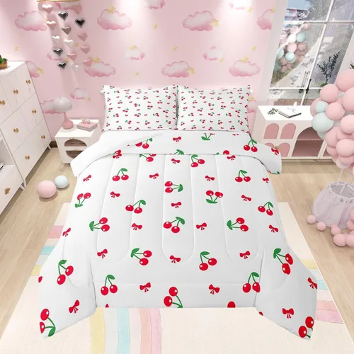 Miniatura 43 de Lindo Juego de Edredón de Elefante Juego de Ropa de Cama de Animales de Dibujos Animados para Niños Niñas Mujeres Adultos Edredón de Hojas