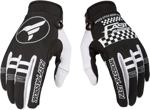 Miniatura 8 de Guantes de motocicleta Fast Passion para hombres/mujeres - Guantes de bicicleta todoterreno y motocross con características antideslizantes