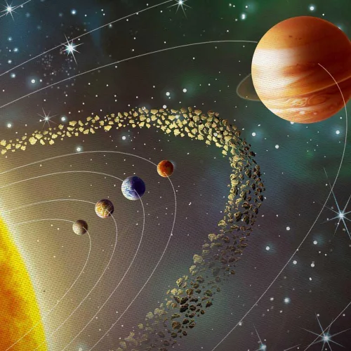 Miniatura 5 de Tapiz pequeño de planetas del espacio exterior para hombres, para colgar en la pared de la galaxia del universo para dormitorio, tapiz trippy, manta