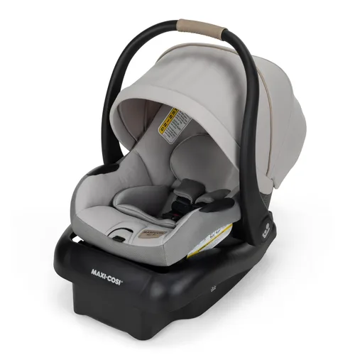 Miniatura 11 de Maxi-Cosi Mico Pro Asiento de automóvil infantil para bebé con base, silla ventilada, almohadilla suave para reposacabezas, pestillo de fácil