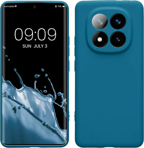 Miniatura 109 de kwmobile Funda compatible con Xiaomi Redmi Note 11 / Note 11S - Funda protectora de silicona TPU suave y delgada - Azul Báltico