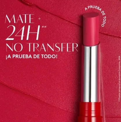Miniatura 2 de ESIKA Colorfix Lápiz labial mate 24H Rojo Intuicion 2 g / 0.07 oz.